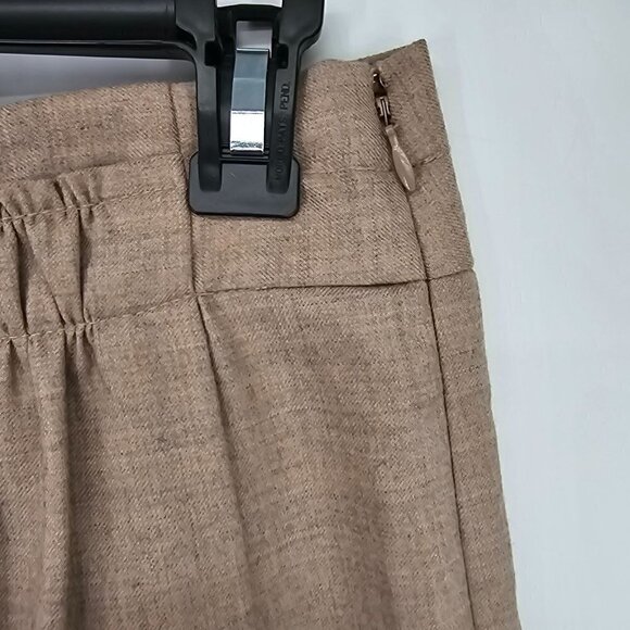 J. Crew Wool Blend Brown Side Walk Side Pocket Mini Skirt - Picture 5 of 6